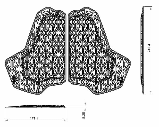 トロイリーデザイン D3O 胸部プロテクター チェストプロテクター tdv021wh01.jpg