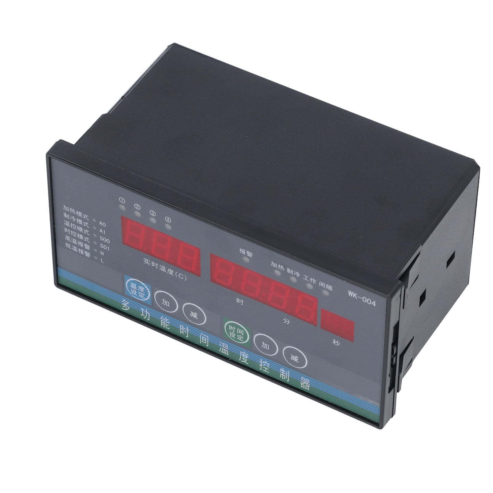 GOWENIC Inteligentny 4-drożny Regulator Termostatu |Cyfrowy Przełącznik Regulatora Temperatury 110-230V (z sondą 10m)