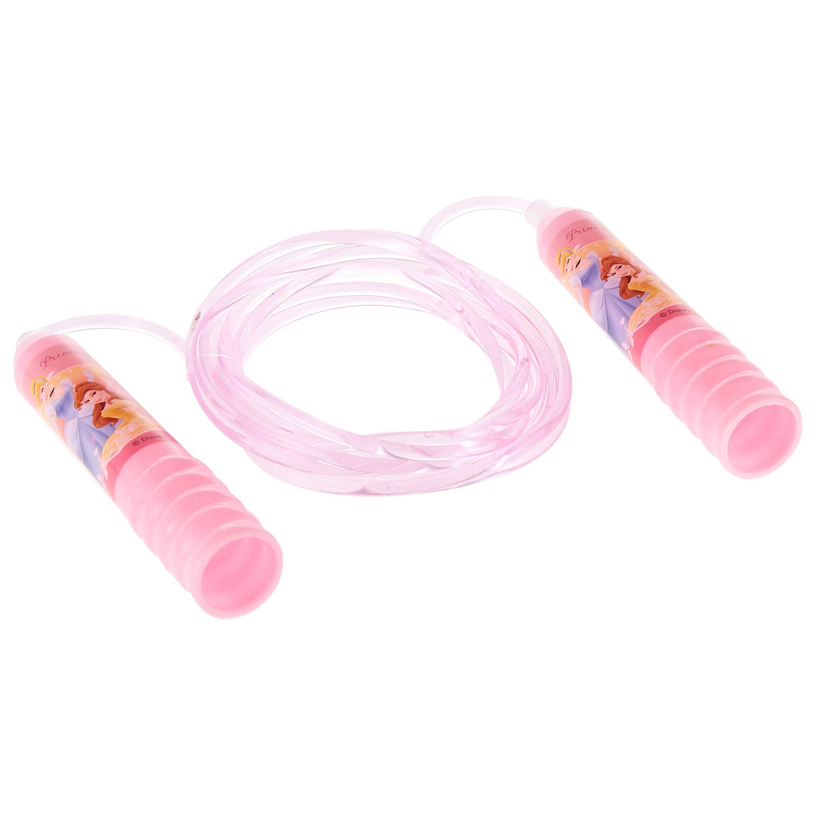 Mesuca 8 ft. Plastic Rainbow Hang Tag Princess Jump Rope for Kids