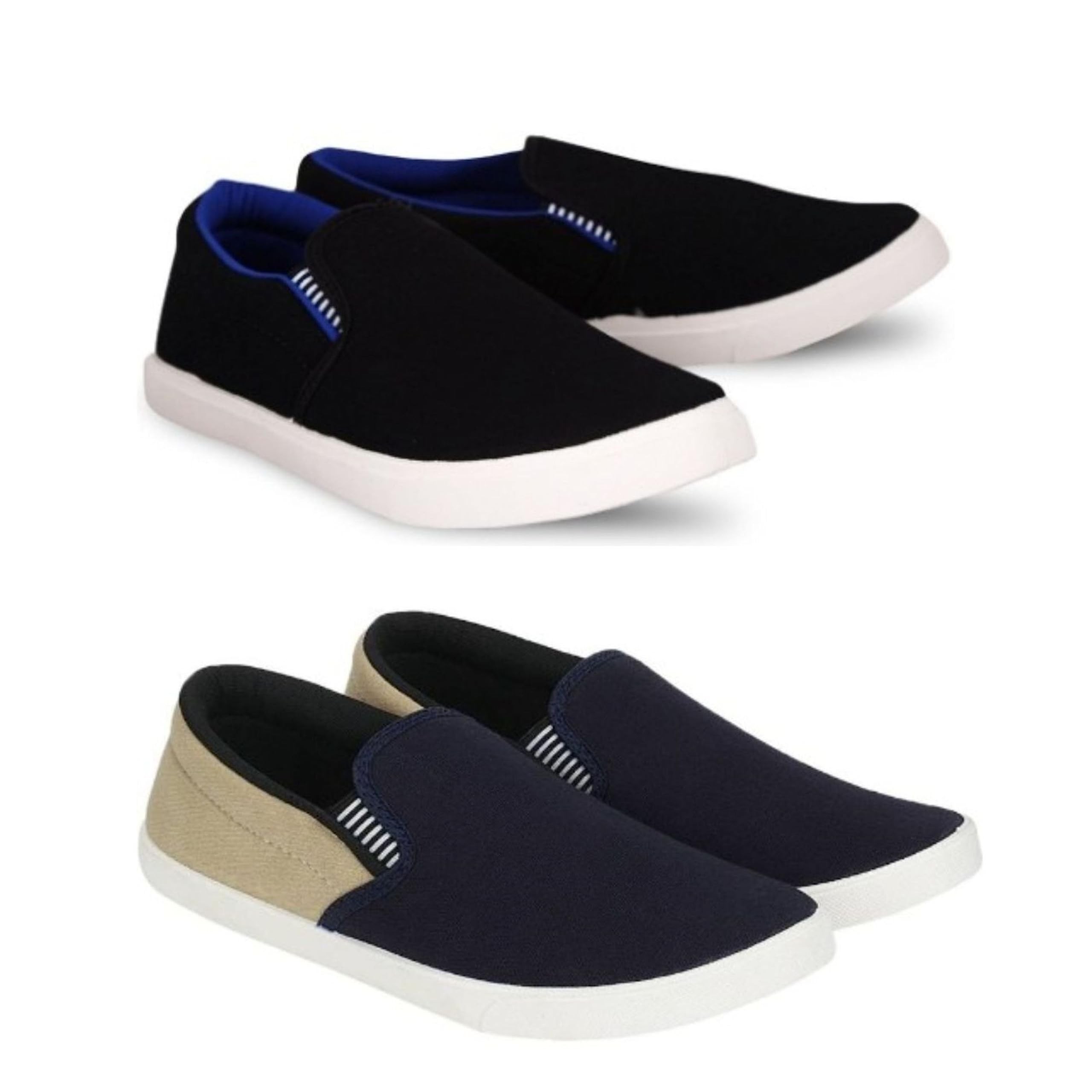 HOTSTYLE Mens Multicolor 8 Canvas- 8 UK ((Combo Pack of 2)) (B0CD49CTN8) Amazon Price History, Amazon Price Tracker