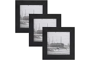 Fixwal 4x4 Black Picture Frames