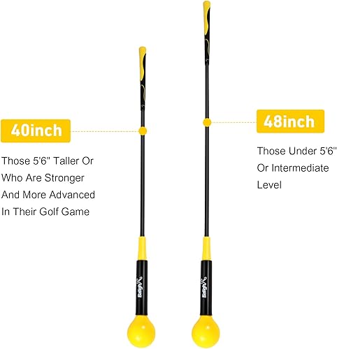 Vista 26 de Golf Swing Trainer Aid and Correction for Strength Grip Tempo & Flexibility Training Suit for Indoor Practice Chipping Hitting Golf Accessories Azul