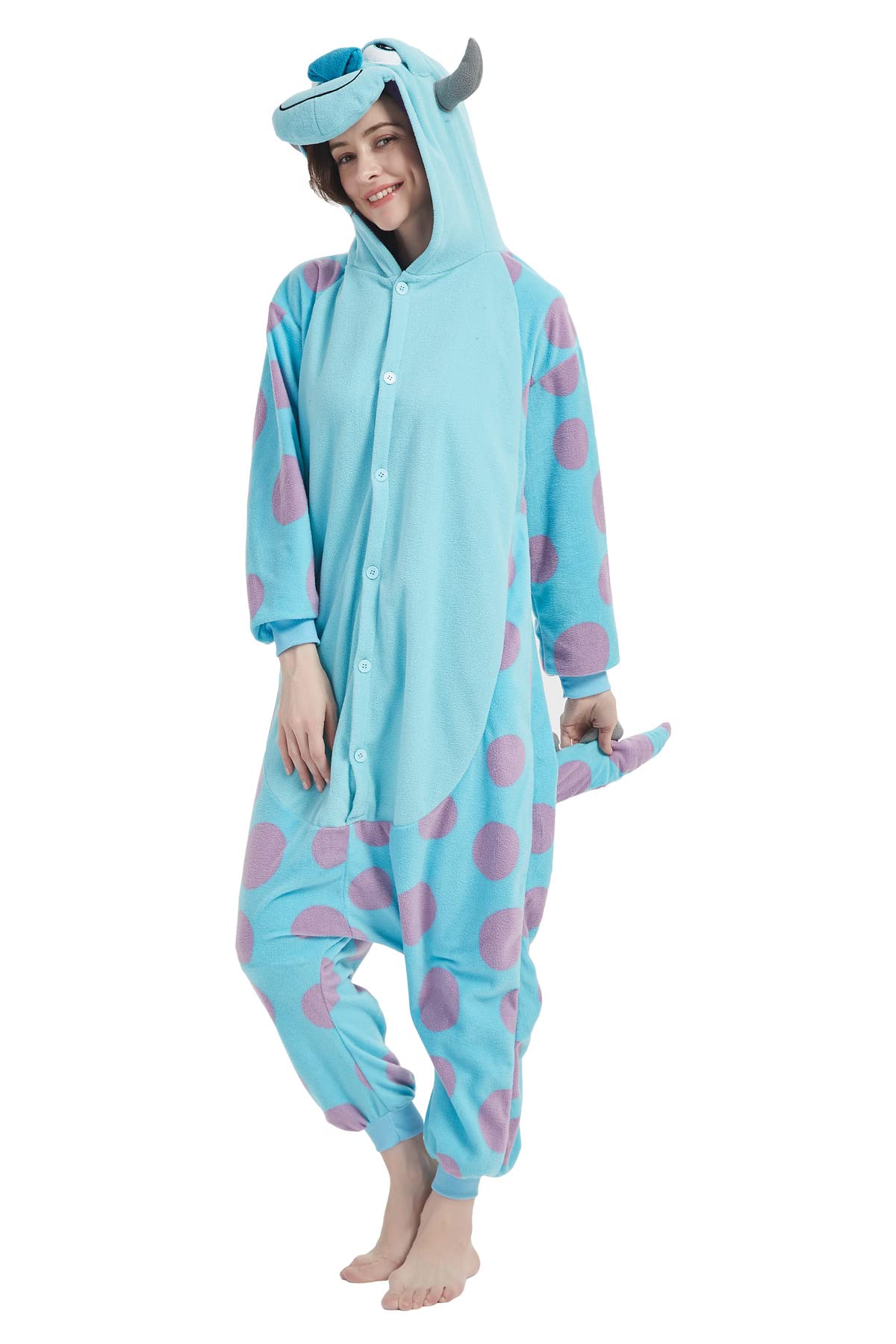Animal Onesie Adult Unisex One-Piece Pajamas Cosplay Costume For Men Women