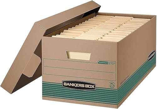 Miniatura 8 de Bankers Box StorDrawer Steel Plus - Cajones de almacenamiento 100% reciclados, legal, paquete de 6 (1231201)