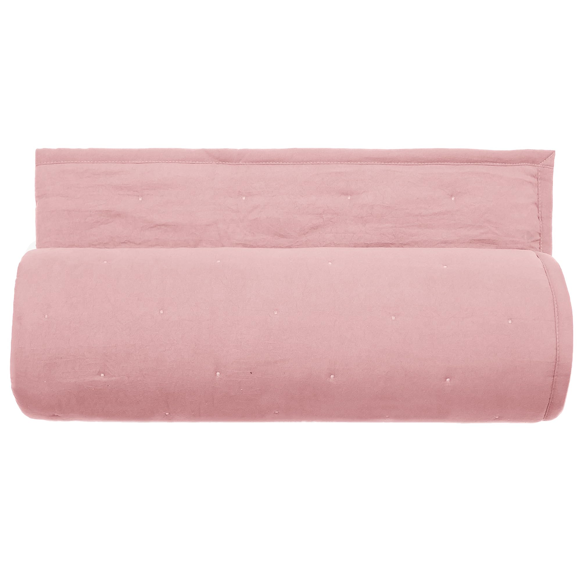 Plaid Celeste Linnea points brodés rose pour des soirées cocooning