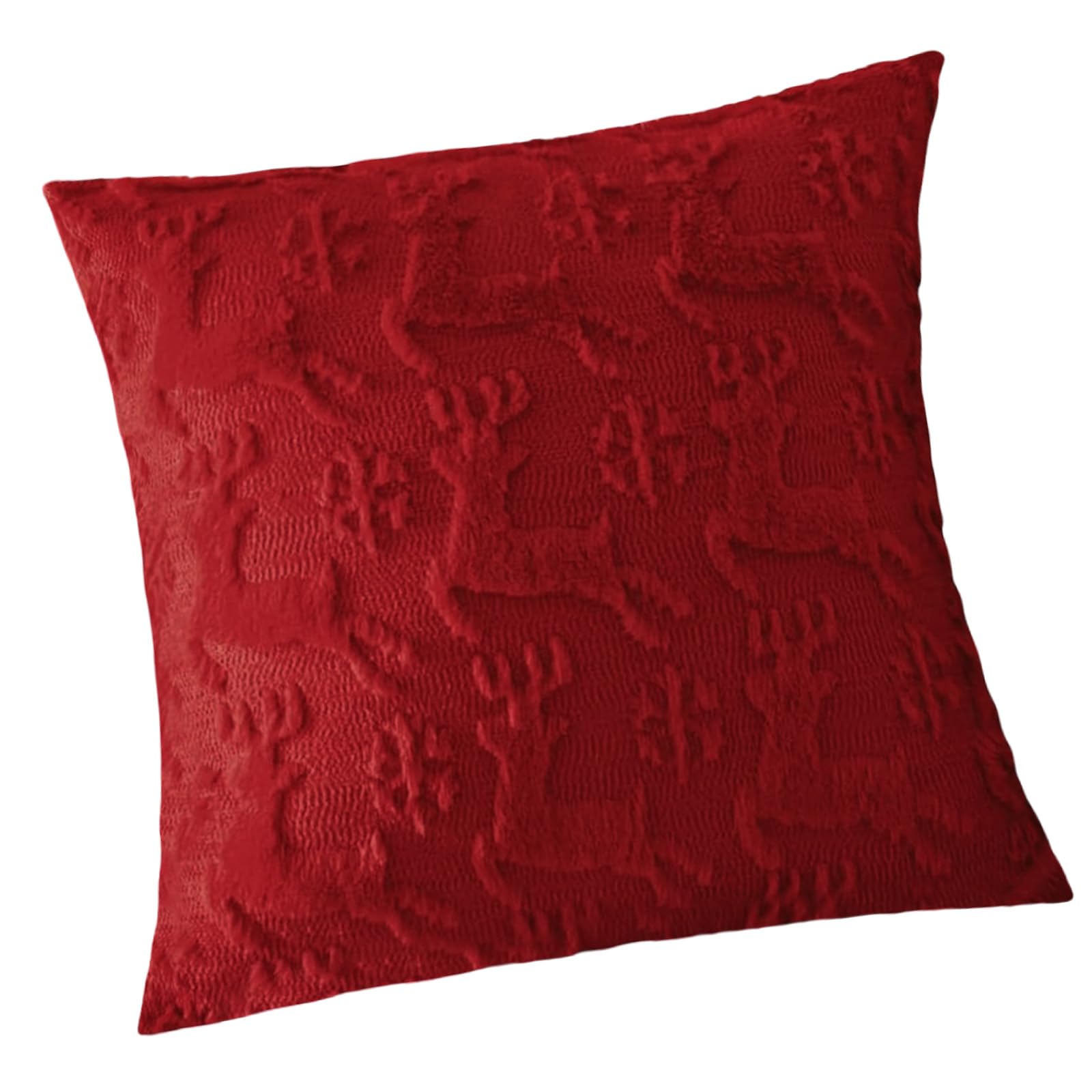 Tsophreniq Celebration Pillow Cover Double Layer Designs Sturdy Polyester for Family Gathering Winter Event Christmas Bedroom Pillows