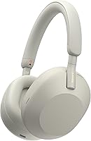 Sony WH-1000XM5 Noise Canceling Headphones Wireless Bluetooth Over-Ear, 30H Battery, Auto NC Optimizer, Silver