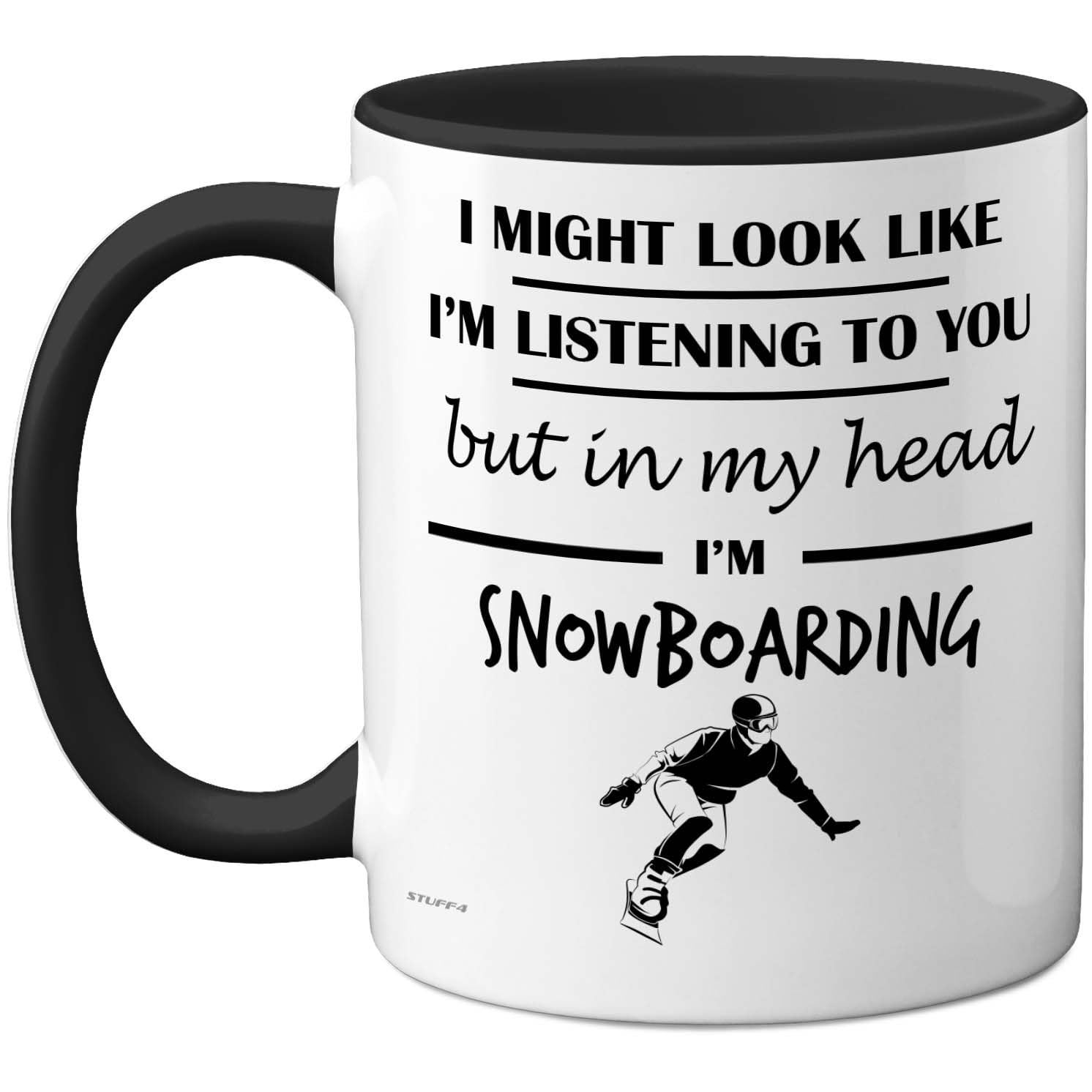 Stuff4 Snowboarding, in My Head Mug