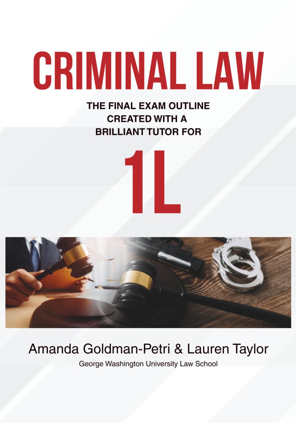 The Criminal Law Final Exam Outline: Created With A Brilliant Tutor For 1L