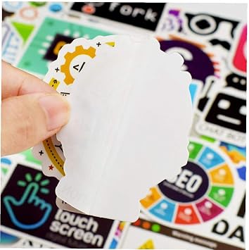 50pcs Laptop Stickers for Developer Programming Language Include Sticker for Geeks Java Engineers Hackers Geeks Coders Car Vinyl Decals