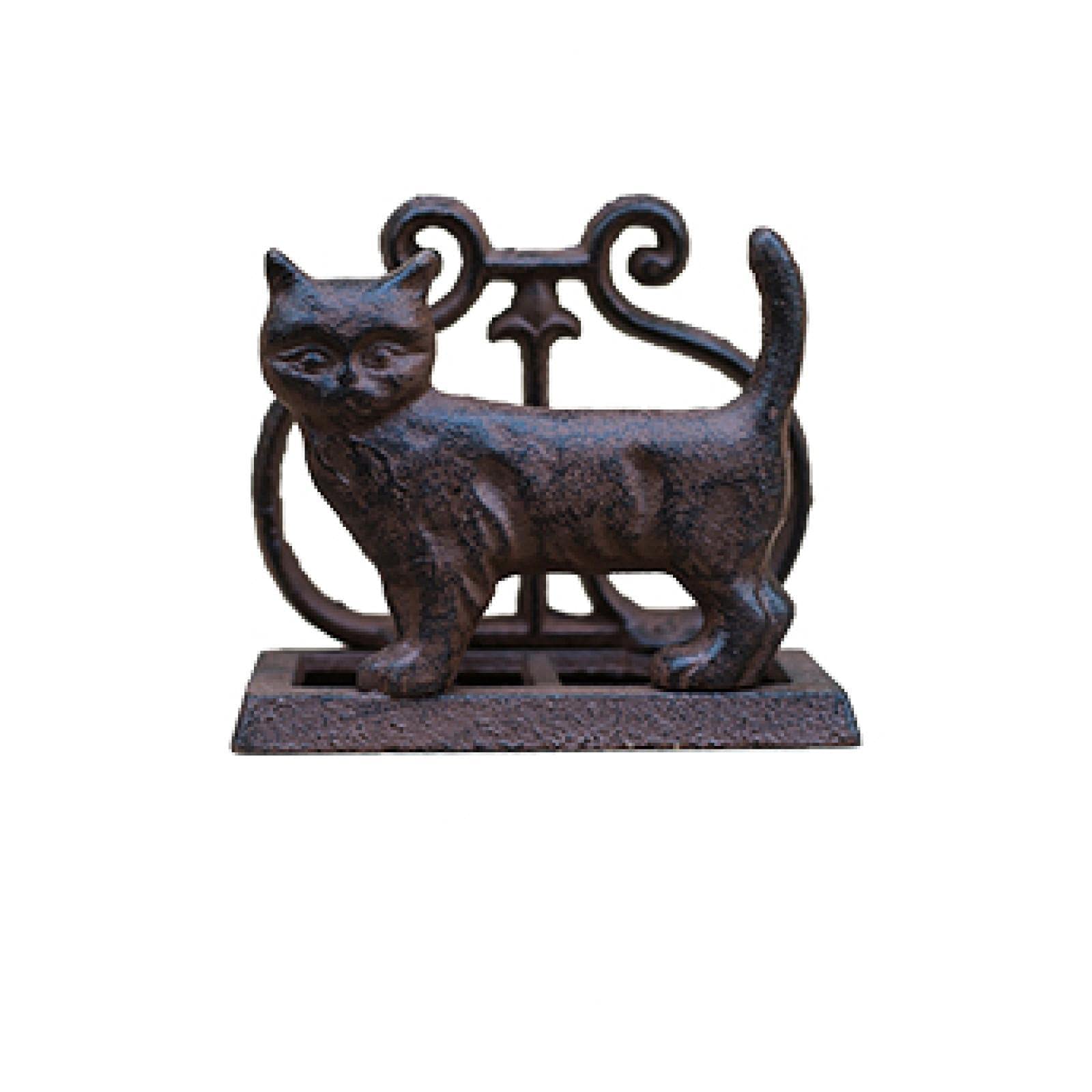 Figurines en fonte moderne et porte-mouchoirs rétro pour bureau