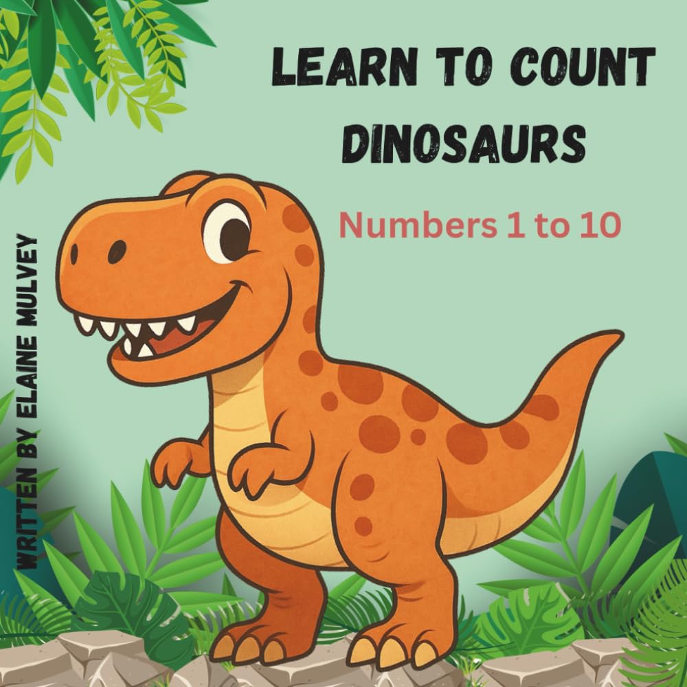 Learn To Count Dinosaurs Numbers 1 to 10