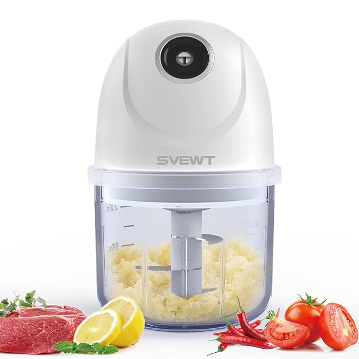 Buy SVEWT Electric Chopper, 3 Seconds Chopper 200 ML Kitchen Chopper
