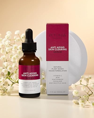 Miniatura 2 de Anti-Aging Skin Clearing Vitamin C Plus Serum  Active 2.5% Retinol, Vit C 20% , MSM, Salicylic Acid  Acne Treatment And Collagen Booster For Fine