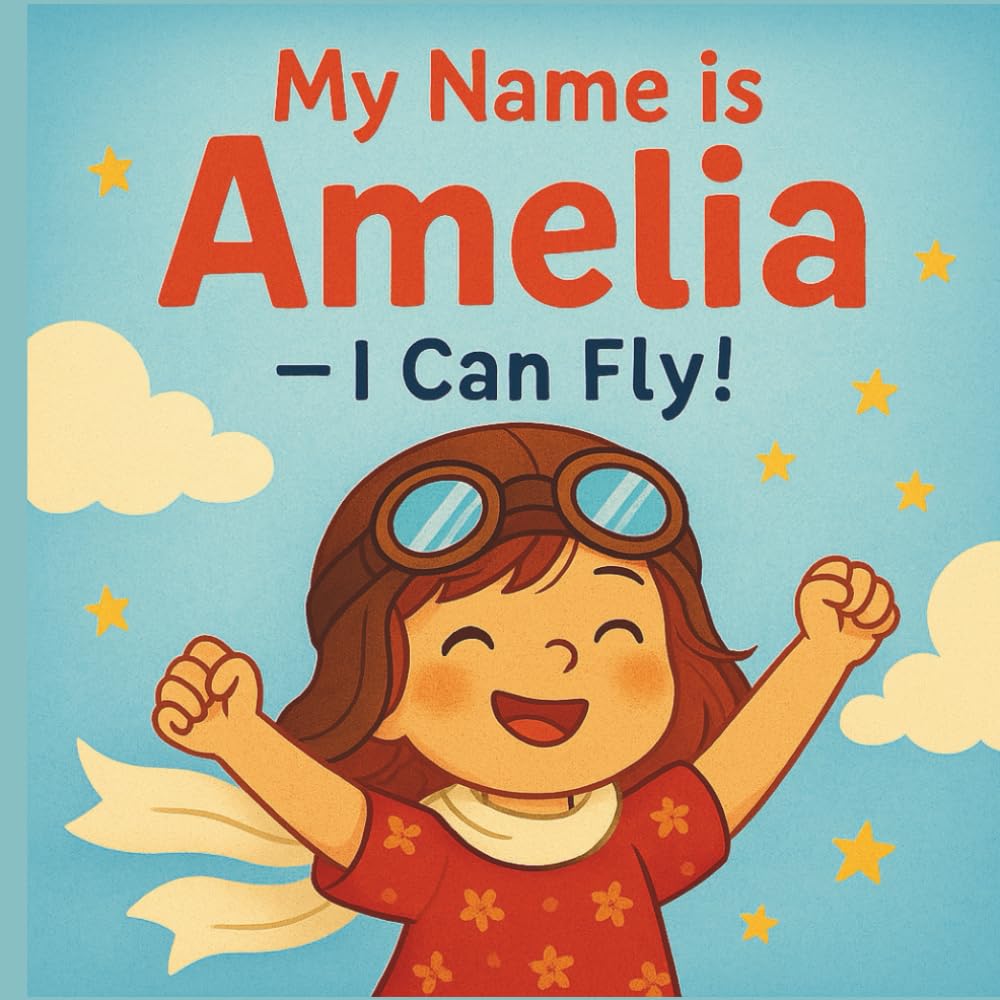 My Name is Amelia – I Can Fly!: A Little Girl With Big Dreams And Even Bigger Wings (My Name, My Story)