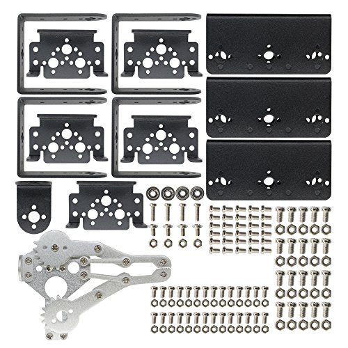 Buy Dmyond DIY Aluminium Smart 6Dof Robot Mechanical Arm Robotic Clamp