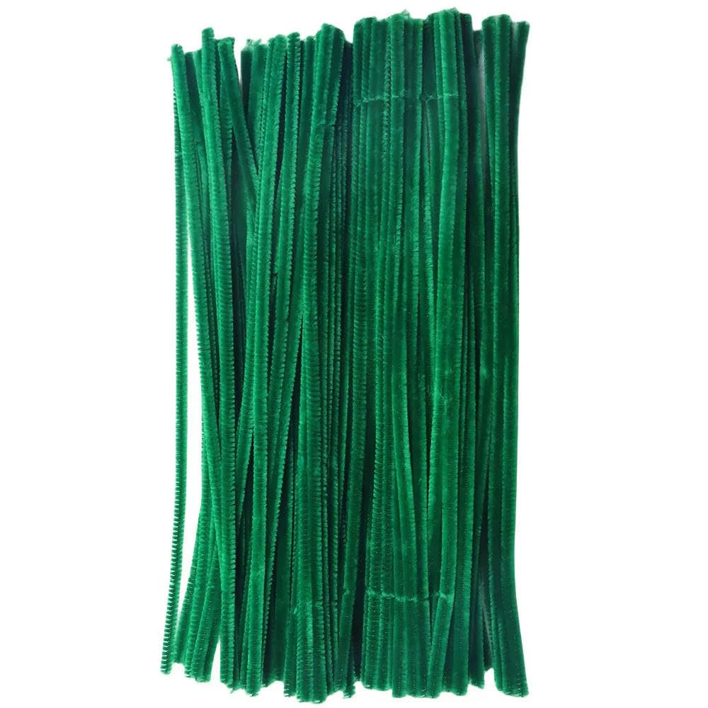 Lot de 1 000 tiges de Chenille Rouges pour Cure-Pipes, Fait à la Main, pour Loisirs créatifs, Loisirs créatifs