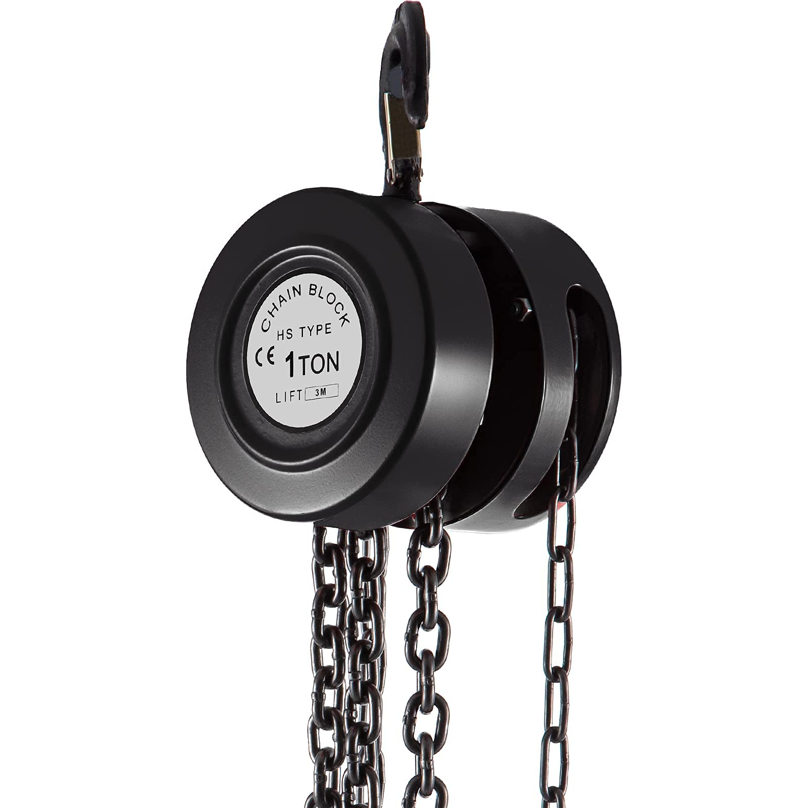 VEVOR Hand Chain Hoist, 2200 lbs /1 Ton Capacity Chain Block, 10ft/3m