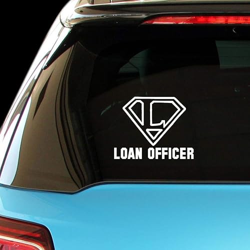 Loan Officer Career Occupation Decal Sticker