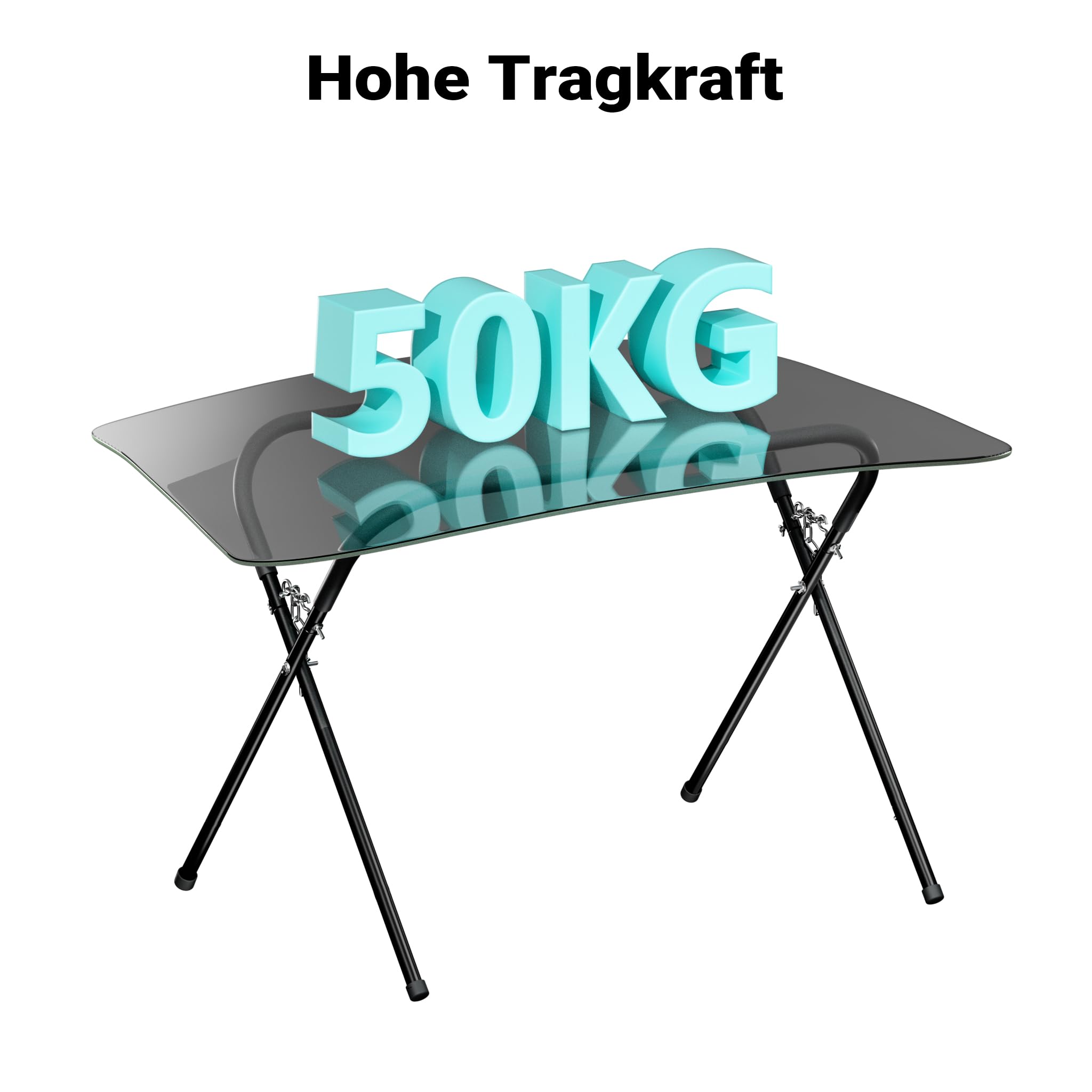Wiltec klappbarer Lackierständer bis 50 kg, Stabiler Lackierbock Stahl, höhenverstellbarer Arbeitsbock, Montagebock für KFZ Lackierung