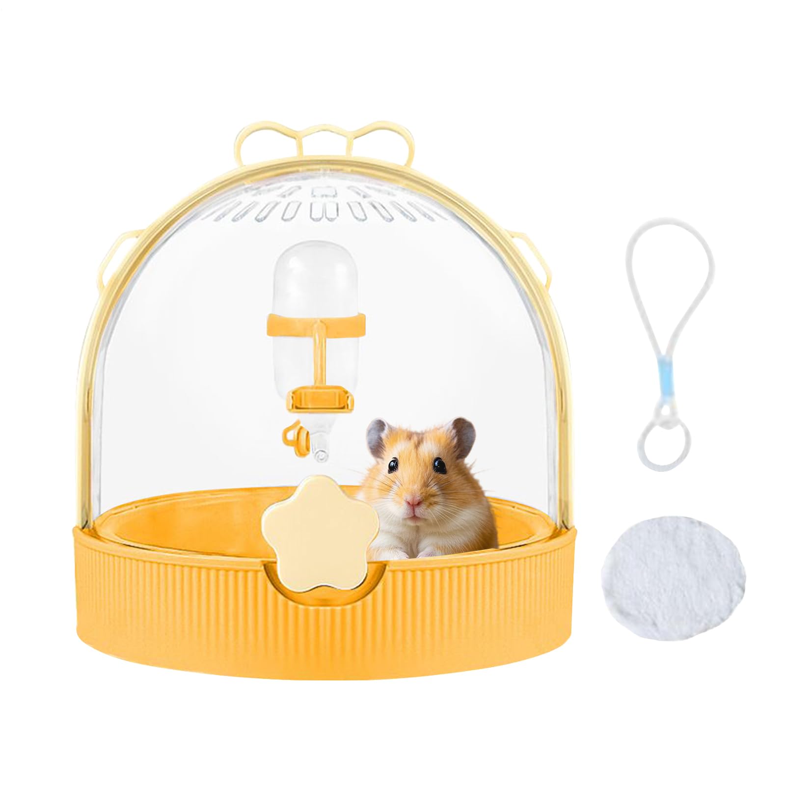 Cage de transport pour lapins et hamsters idéale en camping ou road trip