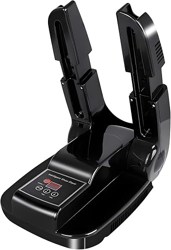 DLHONORV Boot and Shoe Dryer, Glove Dryer, Portable Adjustable Rack, Folding Design, Quick Drying for Shoes, Gloves, Hats, Socks