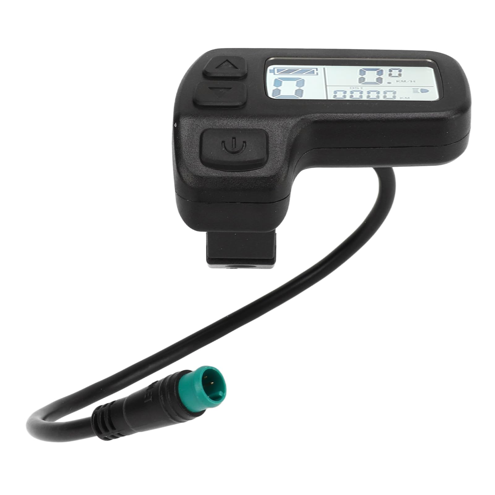 Rower elektryczny wyświetlacz LCD wodoodporne złącze miernik wyświetlania danych 24V 36V 48V uniwersalny do roweru elektrycznego