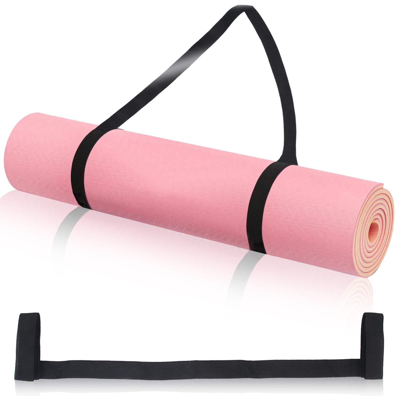 3 Stück Yogamatte Tragegurt,Verstellbare Yogamatte Gurt,Baumwolle Yoga Matte Tragegurt,Gurt für Yogamatte für die meisten Größen,Yogamatten Tragegurt,für Tragen,Verstauen und Organisieren Von Yogamatt