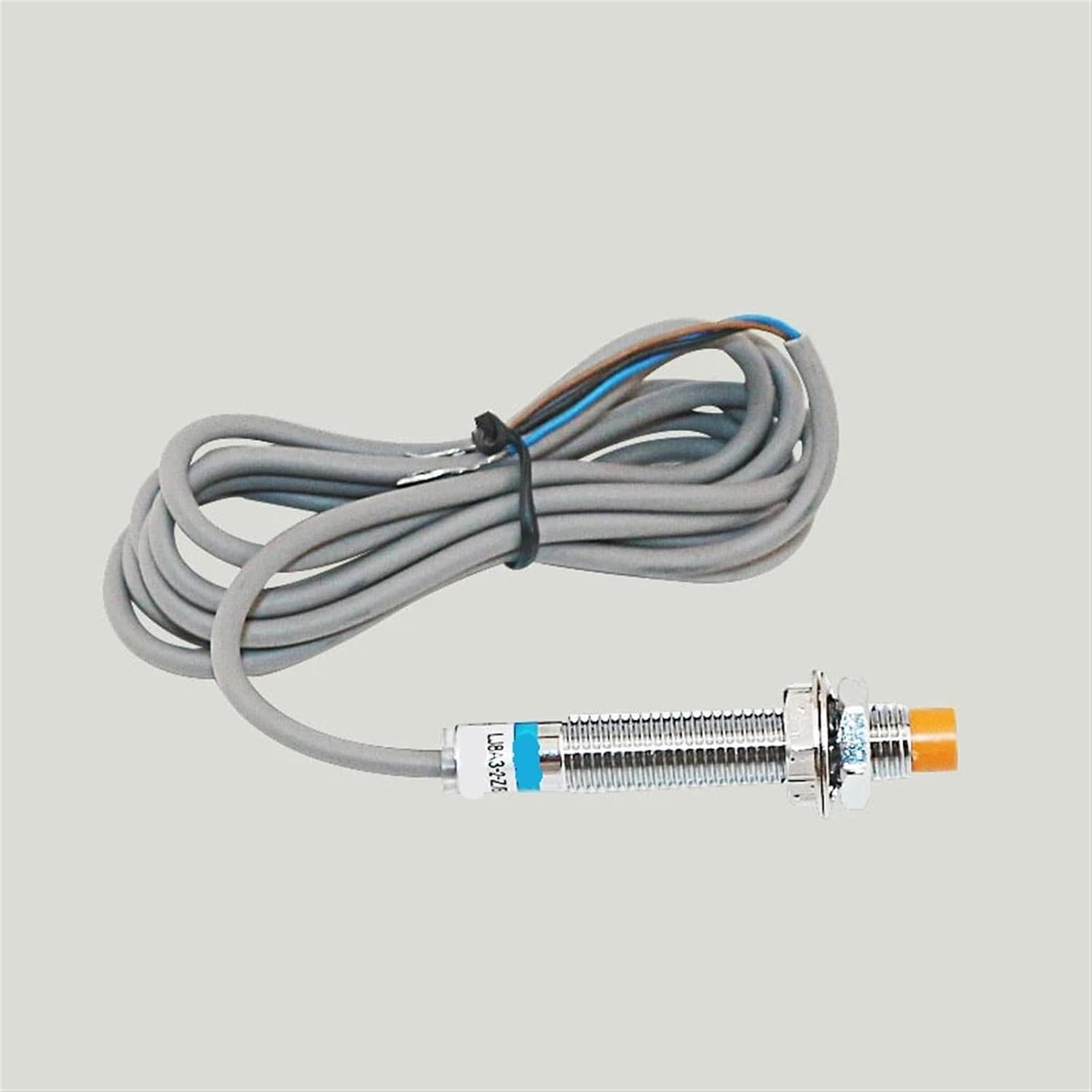 Inductance Type Metal Shell Sensor Non-Screen Shield LJ8A3-2-Z/AX Proximity Switch M8 DC Three Line NPN NC Detecting 2mm 1Pcs