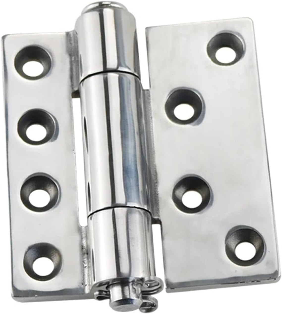 1pc 304 Stainless Steel Thickened Heavy-Duty Hinges for Industrial Electrical Automation Equipment Bearings and Hinges(120x110x8mm)