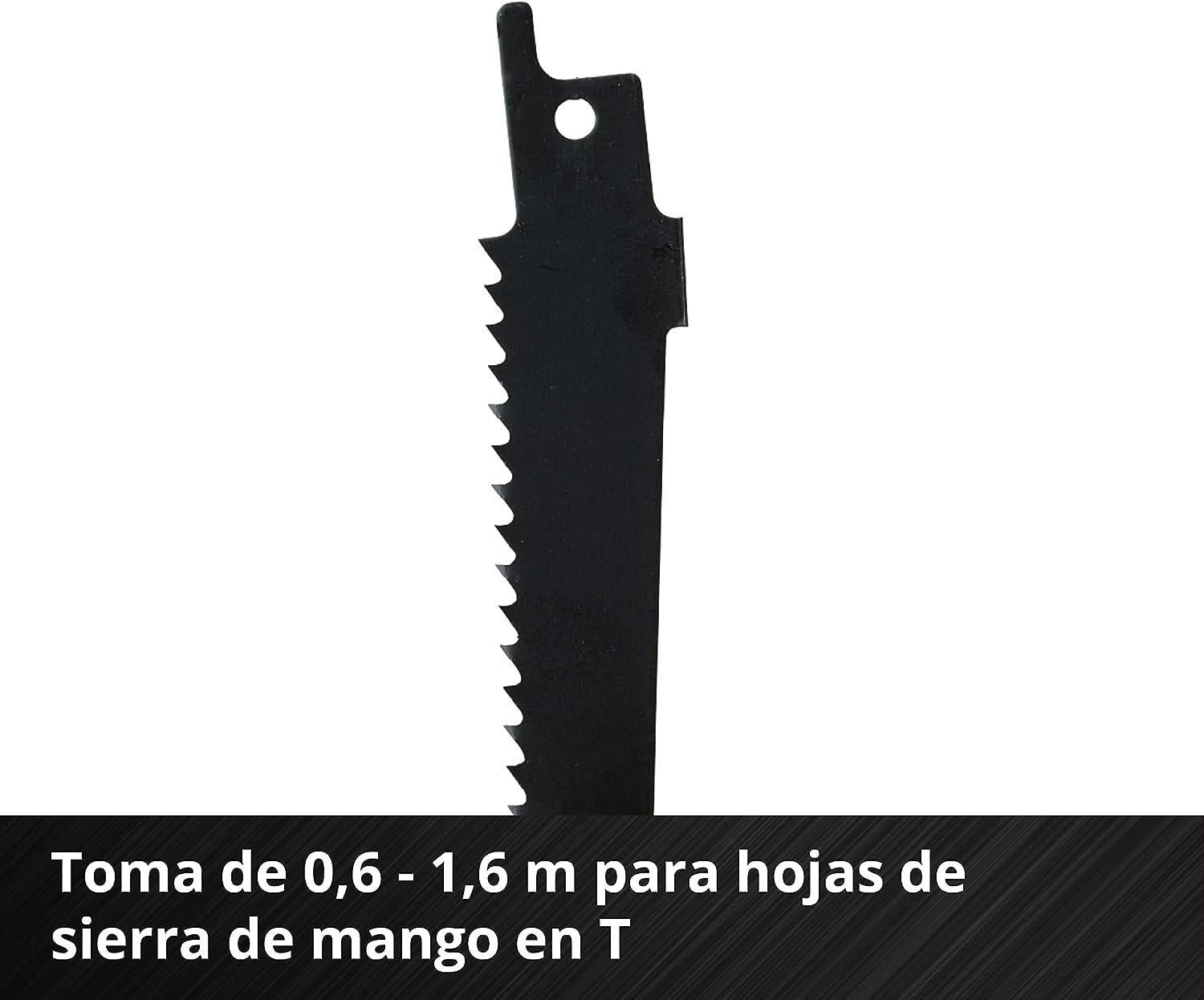 Einhell Sierra de sable inalámbrica - TE-AP 18/22 Li-solo, con Power X Change - 18 V, 2600 1 / min máx., 100 mm máx, hoja de 8 cm incluida. motor Triathlon. No incluye batería ni cargador