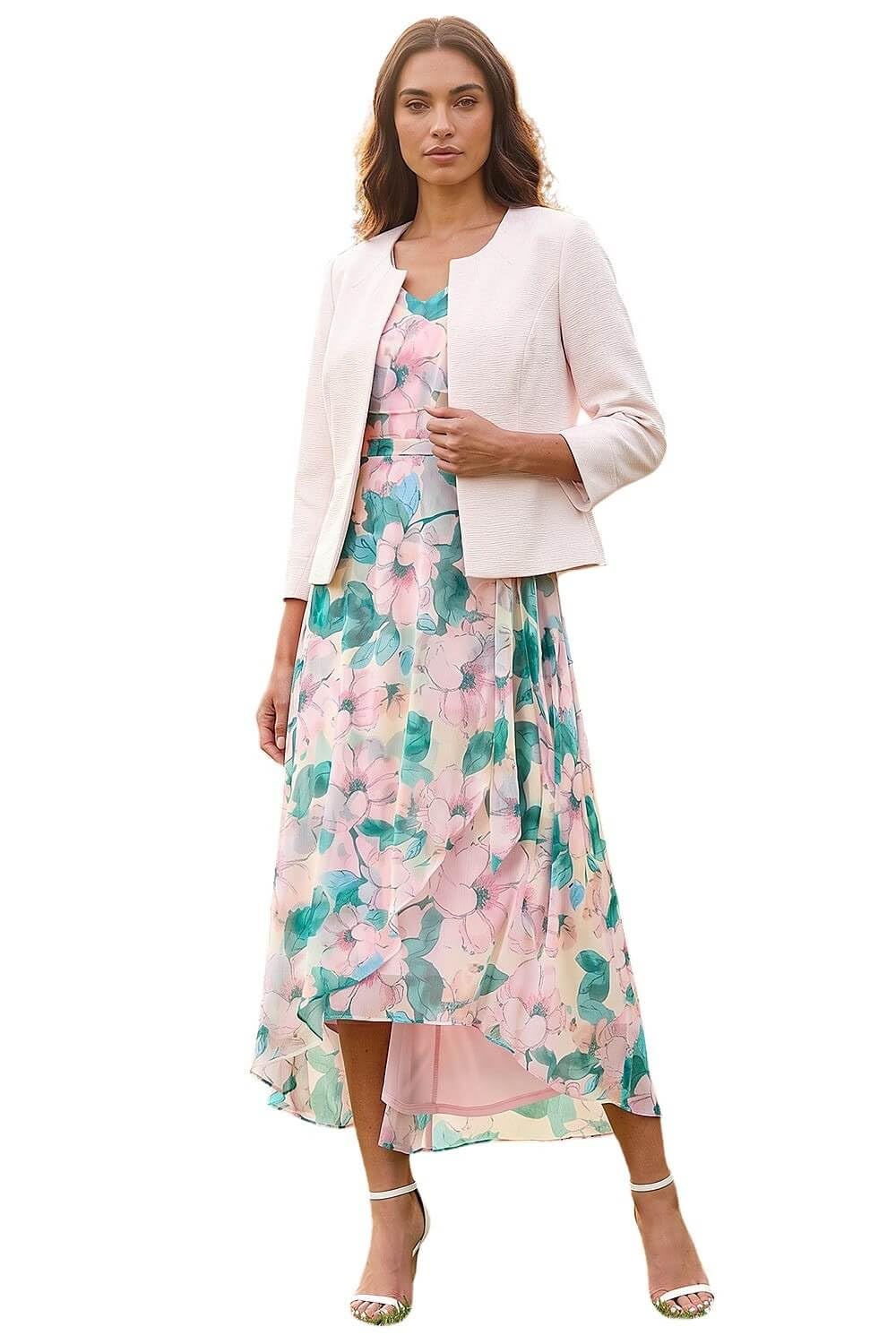 Roman - Women's Jacket - Cropped - Light Pink - Size 10