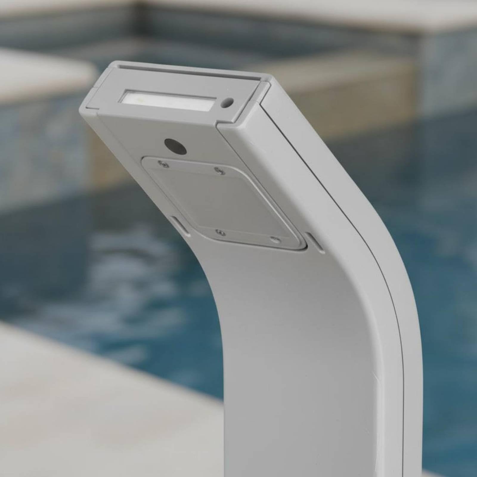 Spa Lampada Cascata LED Accessorio per Vasca Idromassaggio Illuminazione Impermeabile Plastica Montaggio Facile Adatta a Tempo Libero Relax Serale Uso Singolo