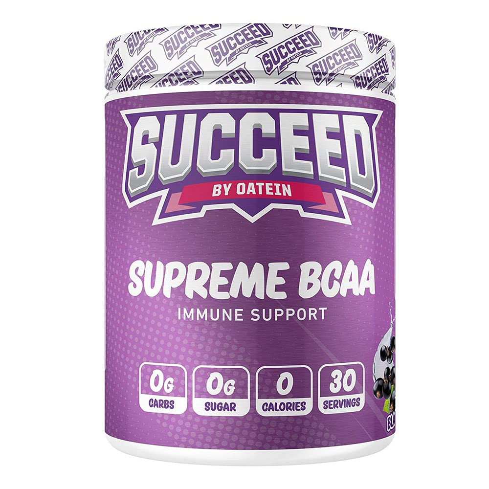 Oatein - Succeed - Supreme BCAA with Vitamins - 300g (Blackcurrant)