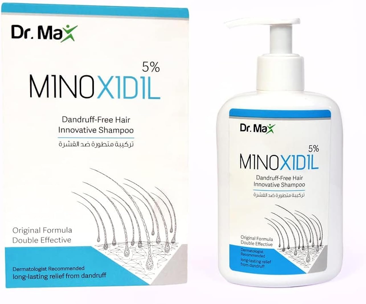 Minoxidil 5% Anti-Dandruff-Free Hair Innovative Shampoo | Long-Lasting Relief From Dandruff