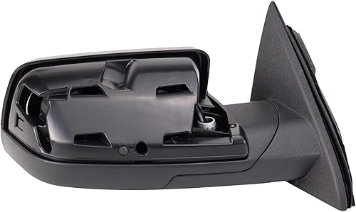 Miniatura 4 de TRQ Espejo lateral del pasajero con memoria calentada, color negro suave con luz de charco compatible con Ford Flex FO1321622 2013-2019