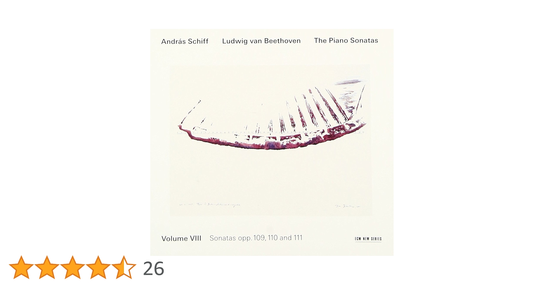 アンドラーシュ・シフ　ベートーヴェン ピアノ・ソナタ全曲 ECM 廃盤　11枚組 アンドラーシュ・シフ ベートーヴェン ピアノ・ソナタ全曲 ECM