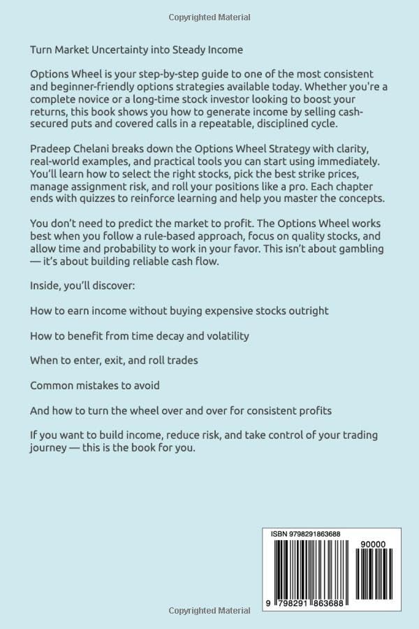 OPTIONS WHEEL: A Step-by-Step Guide to Generating Consistent Income with Options (THE OPTIONS MASTERCLASS) image 3