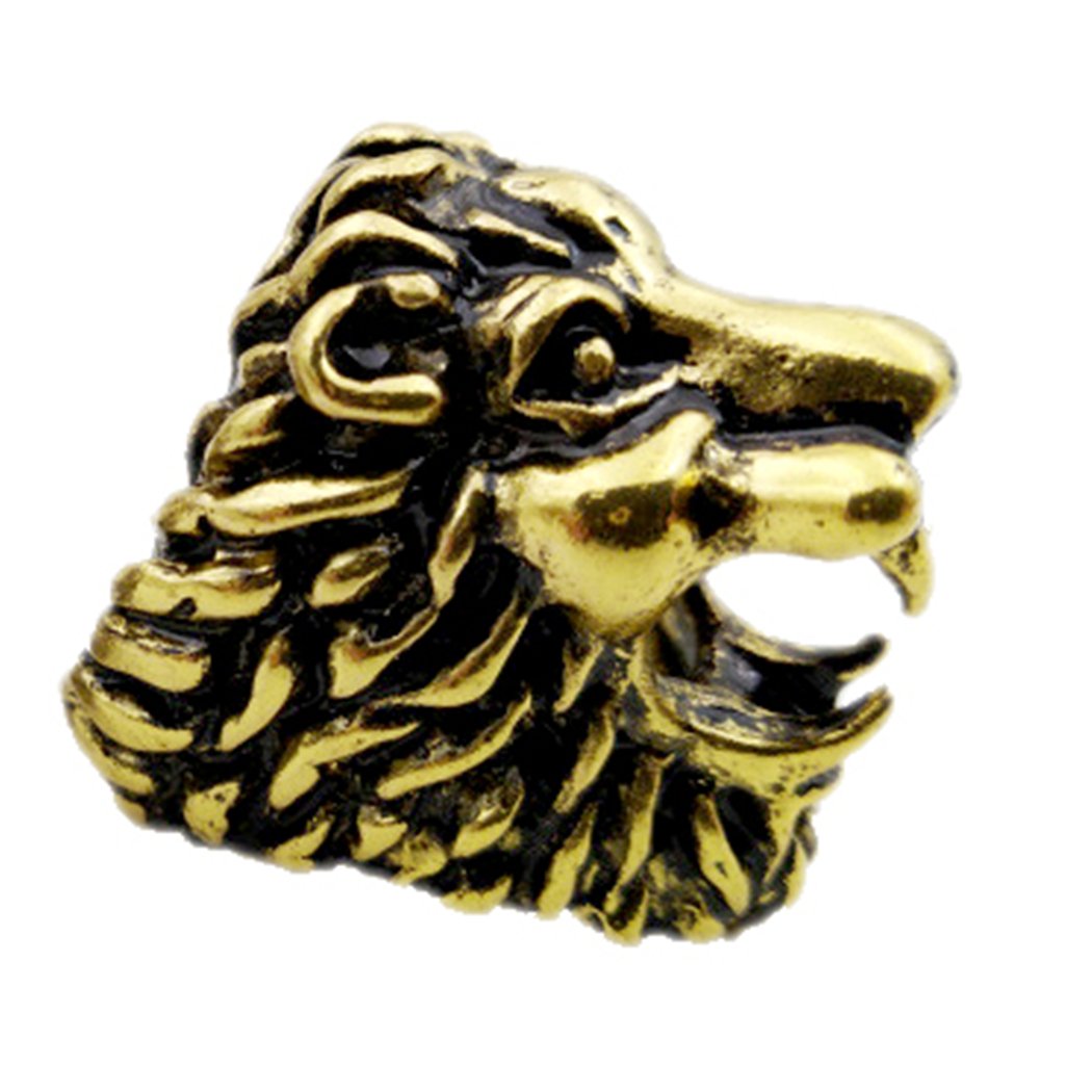 Buy Fansport Mens Cigarette Holder Ring Hands Free Lion Shaped Smoking  Rings Cigarette Rings Game Players One Size Golden Online at Low Prices in  India