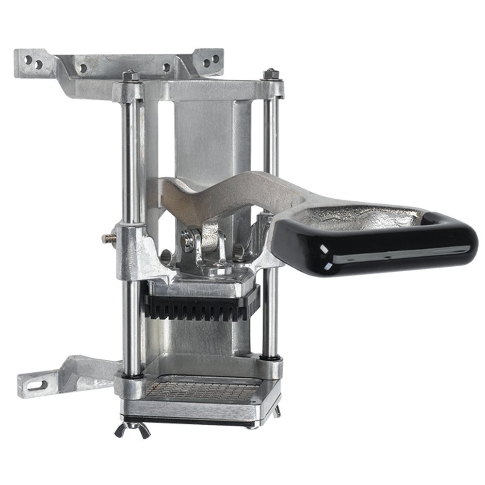 Global Solutions GS4450-A Aluminum Heavy-Duty 1/4' Wall Mounted French Fry Cutter, NSF