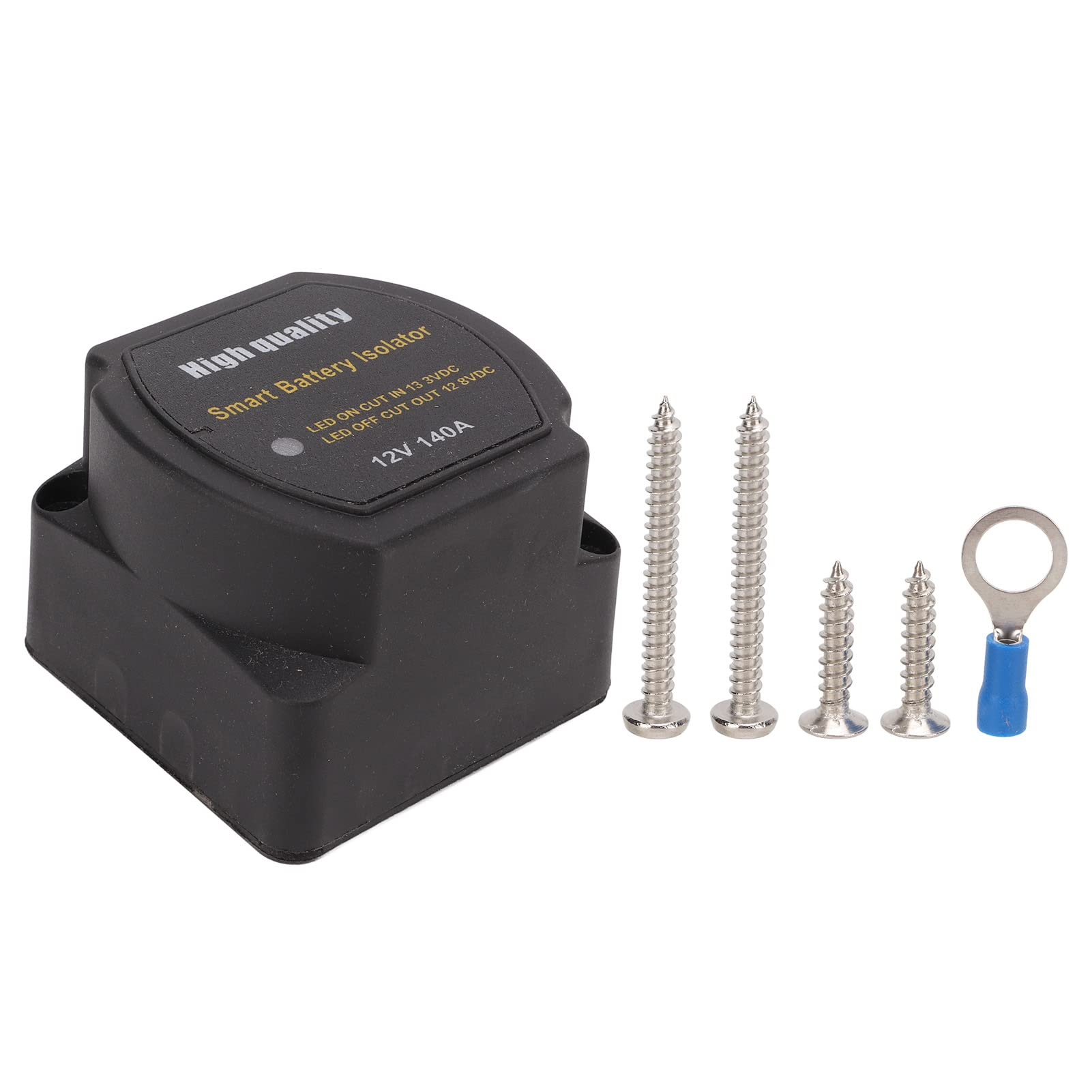 Relé sensible al voltaje, VSR Relé sensible al voltaje 12V 140A IP65 Impermeable Universal para automóvil Yate RV ATV UTV