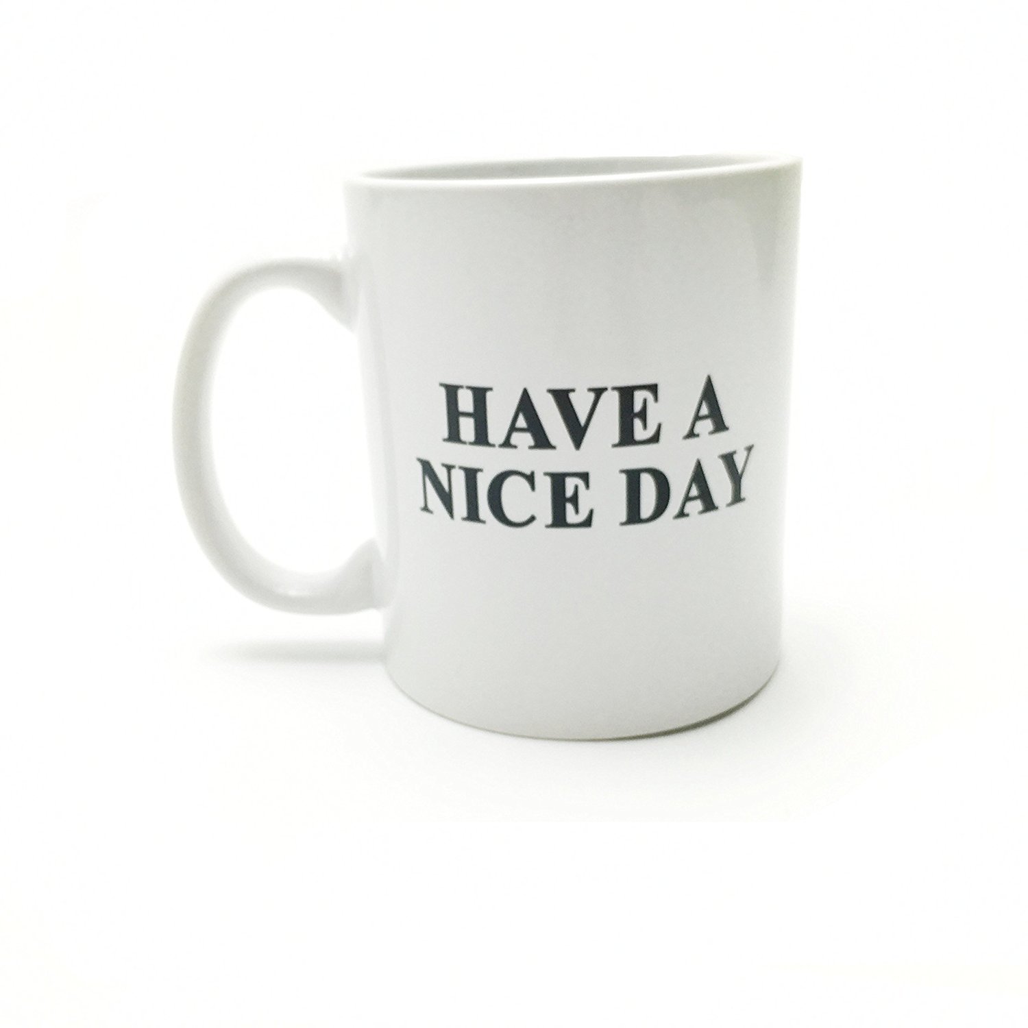 MoonWorks Kaffeetasse 'Fuck Youuu!' Mit Katzen-Motiv – 325 Ml, Weiß Keramik, Spülmaschinengeeignet