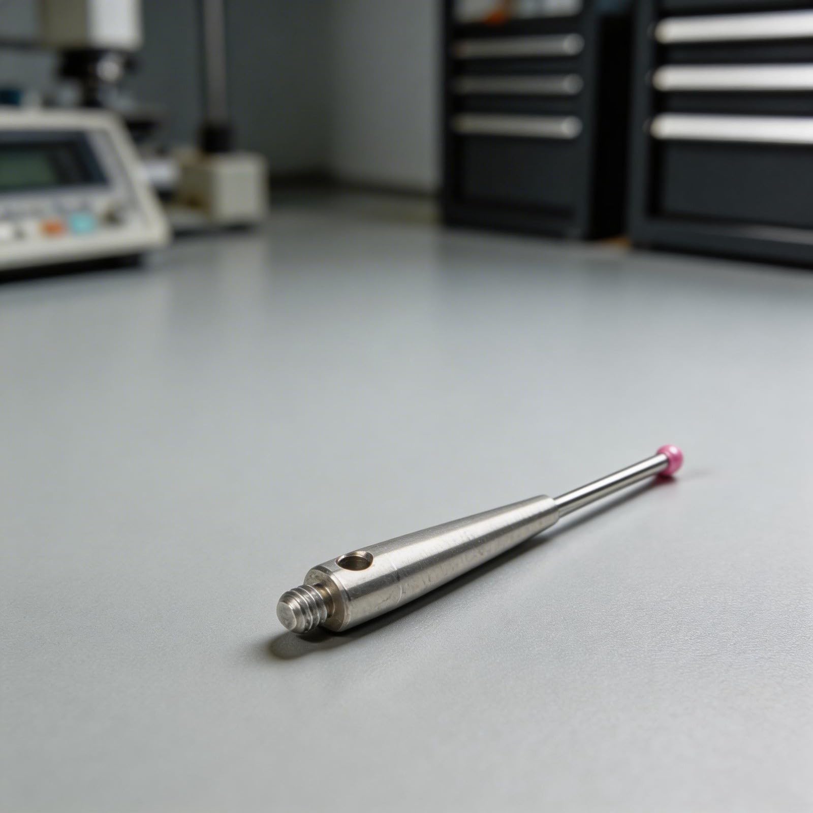 A-5000-7808 Stylet à sonde tactile avec pointe sphérique de 1,0 mm Longueur totale 20 mm et filetage M2 pour systèmes de métrologie CMM et CNC