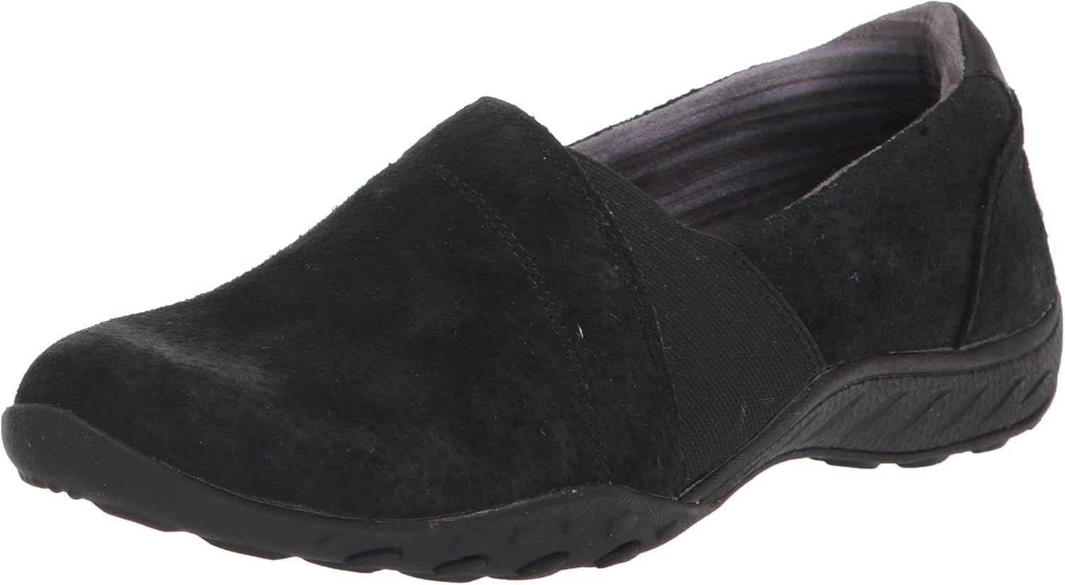 Skechers Sport Women's Women's Breathe Easy-Kindred Loafer, Black, 5