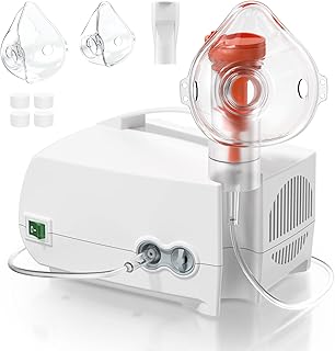Nebulizer Machine - Asthma Nebulizer Machine for Adults and Kids, Nebulizer Machine with Tubing, Mouthpiece and Masks for Adults and Kids OWAREY