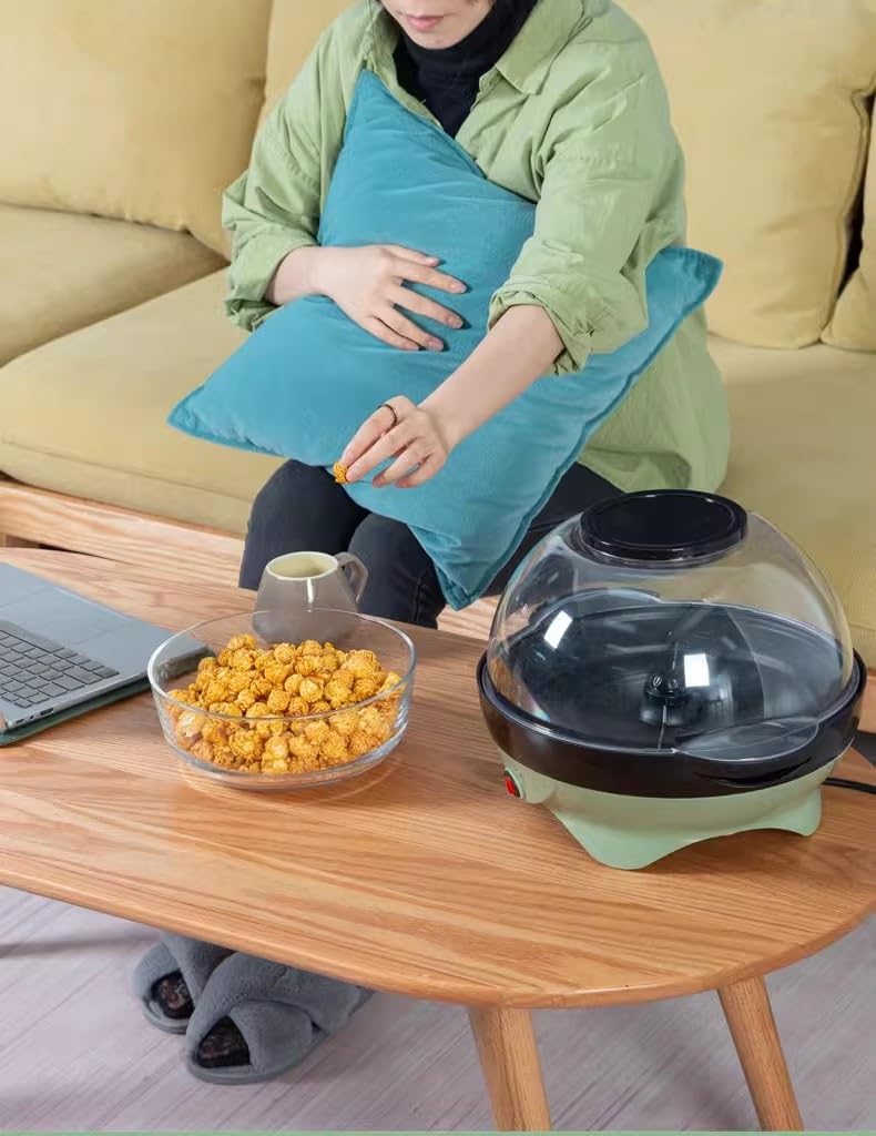 Máquina de palomitas de maíz Máquina de palomitas de maíz for el hogar, máquina de palomitas de maíz completamente automática for niños pequeños, puesto comercial completamente automático Accesorios p