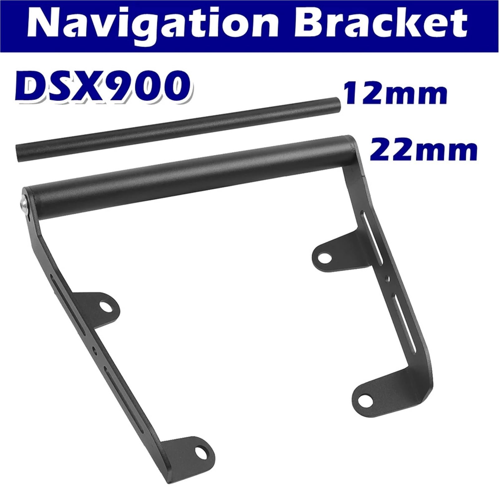 Support de Navigation Support Navigation GPS 12 mm/22 mm pour Loncin Voge Valico DSX900, Accessoires, Support téléphone Support De Navigation GPS pour Moto(12mm and 22mm)