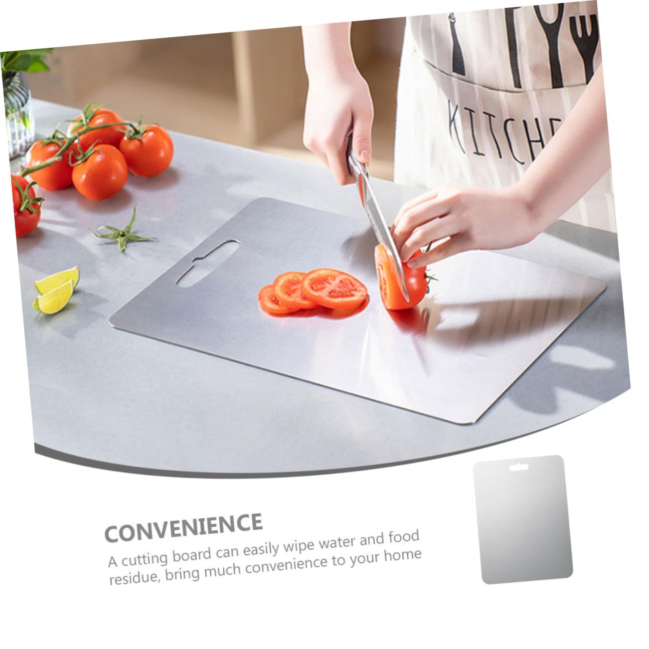 Tabla Plata para Acero Inoxidable 304 Cortar de Cocina