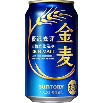 Amazon.co.jp: 金麦 350ml 24本 [6缶×4] [ サントリー ビール 新
