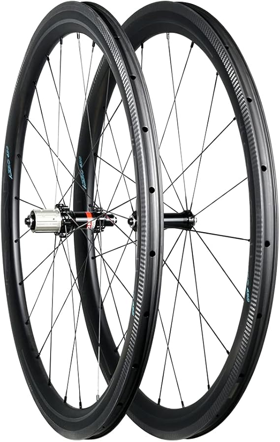 【訳あり】ICAN エアロカーボンホイール　50mm  クリンチャー　前後セット Amazon | ICAN AERO 50ディスク 1430g ライトカーボン ロード